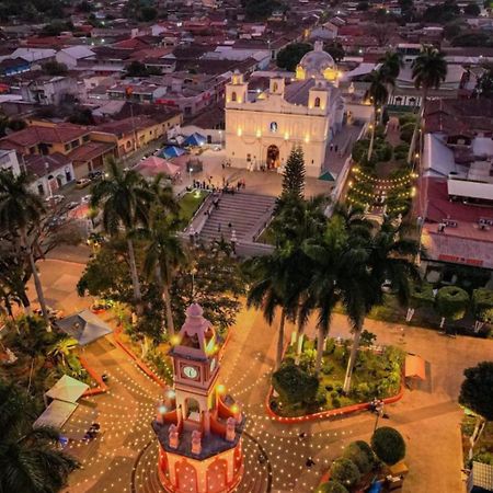 La Casa De Mamapan Hotel Colonial Ahuachapan ภายนอก รูปภาพ